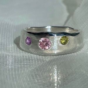 Silver ring by Semi Precious Days